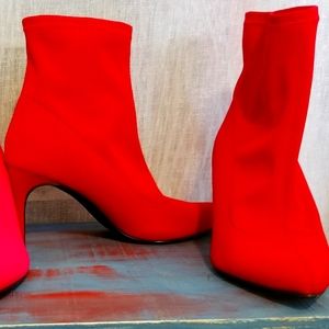 Booties beautiful red booties